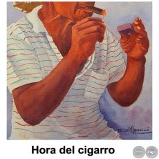Hora del Cigarro - Obra de Emili Aparici
